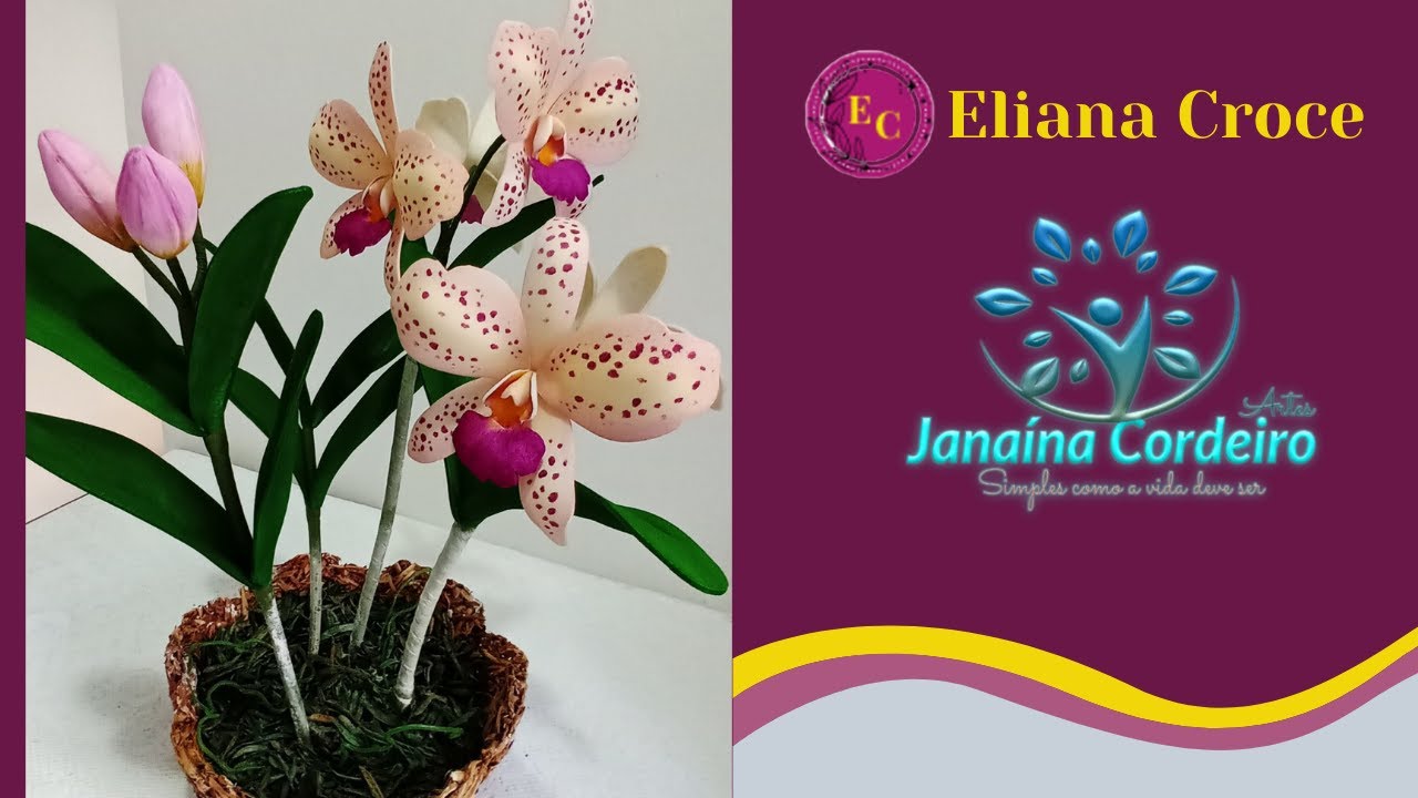 Orquídea Cattleya amethystoglossa de eva