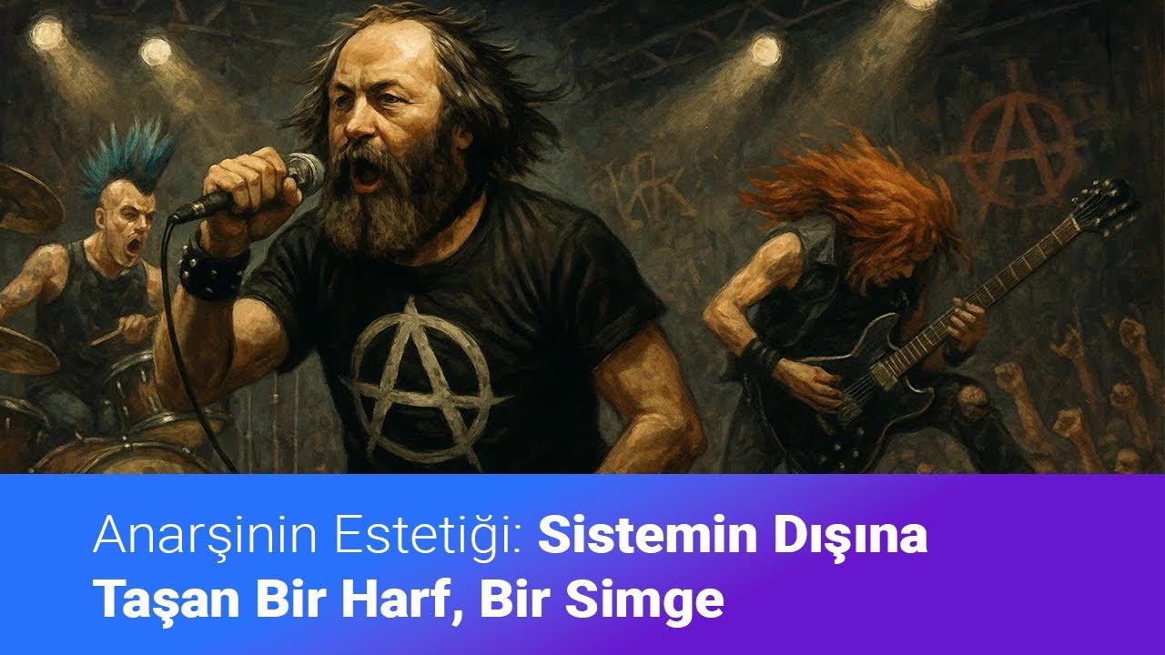 #politika  #siyaset  #bakunin  Anarşinin Estetiği: Sistemin Dışına Taşan Bir Harf, Bir Simge