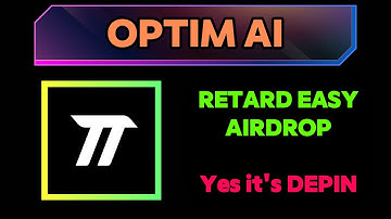 OPTIM AI : DEPIN farming Very early stage !!