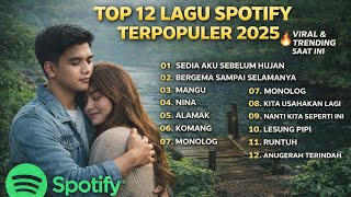 Top 12 Lagu Spotify Terpopuler 2025  Viral  Trending Saat Ini
