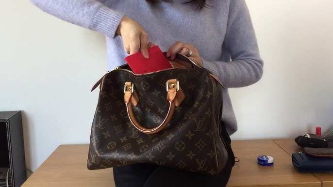How to tell if your Louis Vuitton Speedy 30 is real or fake 