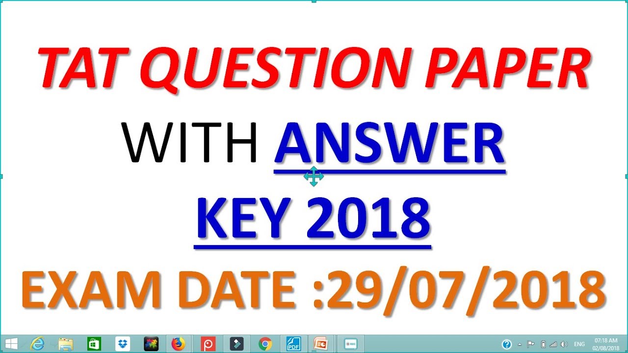 tat paper solution 2018 |tat answer key part 1|tat paper 2018| ટાટ પેપર સોલ્યુશન 2018,