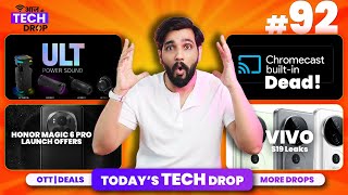 Tech Drop #92🔥: Sony ULT | Galaxy M35 5G | Vivo S19 | Realme GT 6 | Honor Magic 6 | Infinix GT 20