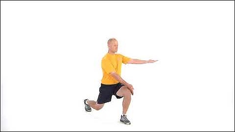 NAVY FITNESS - REVERSE LUNGE with ROTATION