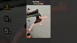 Ranking Worst Diving Fails Part2