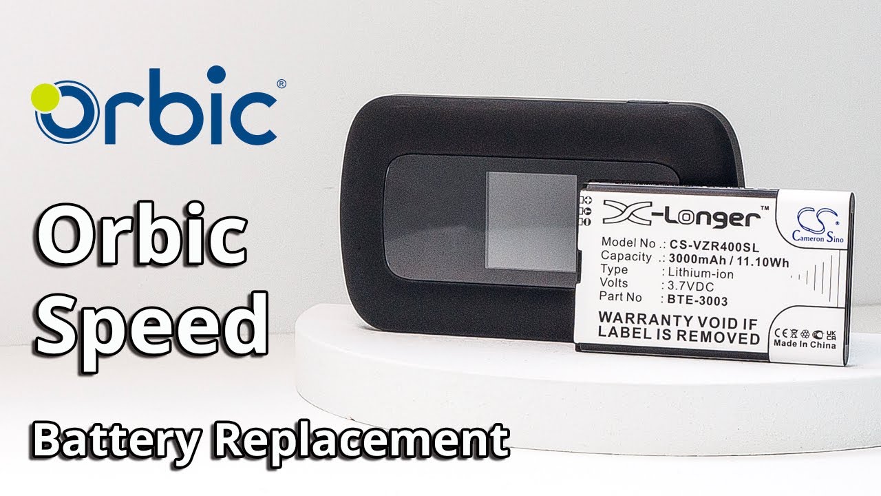Verizon Orbic Speed Battery Replacement CSVZR400SL YouTube