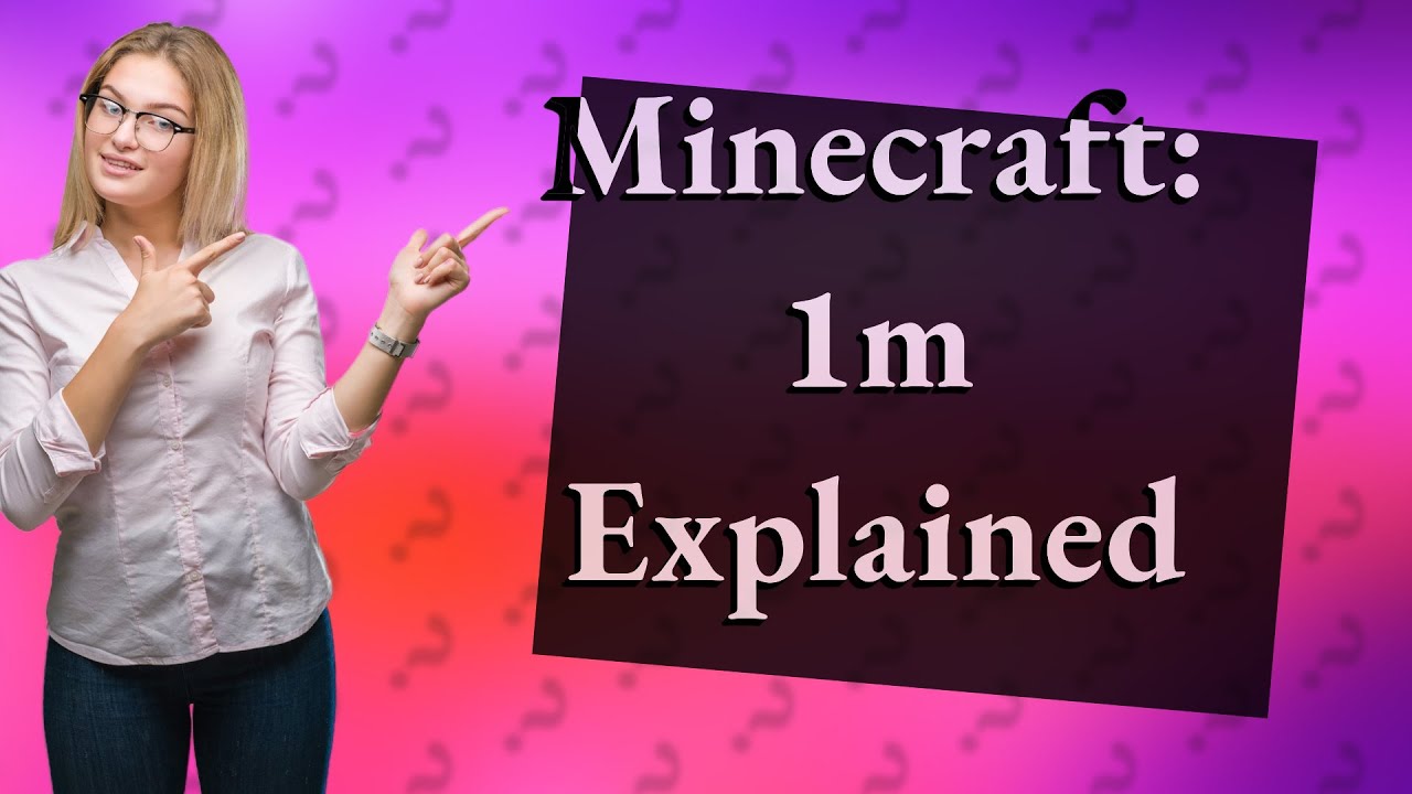 How Long Is 1m In Minecraft YouTube