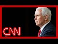 Mike Pence blames the media for Capitol insurrection