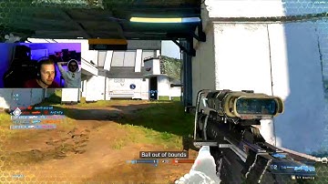 Making crazy plays in Halo Infinite ranked