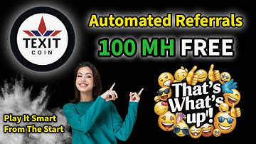 Texitcoin Auto Referrals - Automate Your Texit Coin Team Building & Get 100 MH for Free (See How)