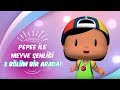 Pepee ile Meyve Şenliği 🍒🍊🍏Pepee Leliko ve Pisi 3 Bölüm Bir Arada! | Düşyeri