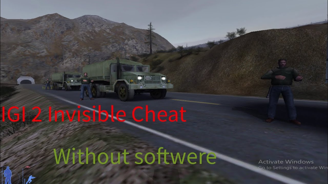 igi 2 invisible cheat