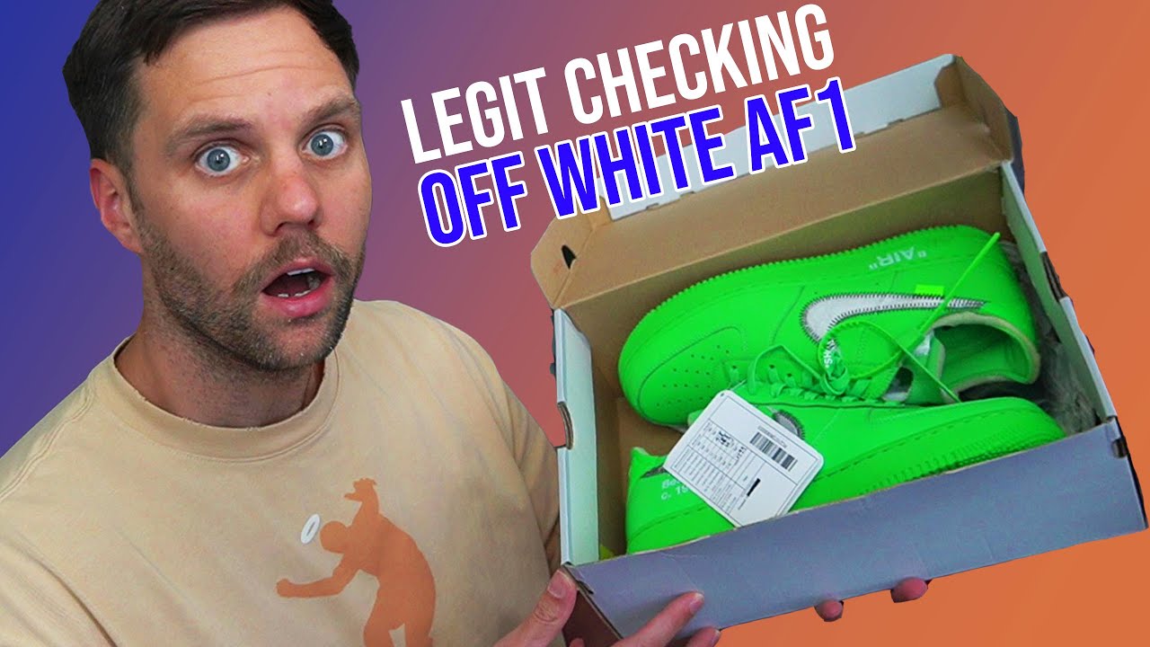 Off White AF1 Green Spark From Off White Factory : r/RepVirgins