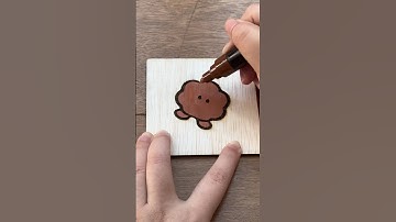 Satisfying Shooky #BT21 #BTS #satisfying #satisfyingvideo #woodworking #art #asmr