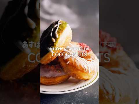 🌈あすぱナビ新店情報✨【COCODONUTS ココドーナツ】『日常をちょっと特別にするドーナツ』を目指して。差し入れやお土産にぴったり！贈り物みたいなドーナツ専門店 茨城県下妻市 #snsマガジン