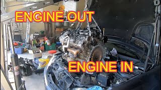 Mercedes CLK350 W209 M272 Engine Out Engine In. Autopsy - What Is the Damage to the Original Engine? screenshot 5