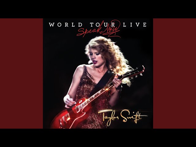 Speak Now (Live/2011) - YouTube