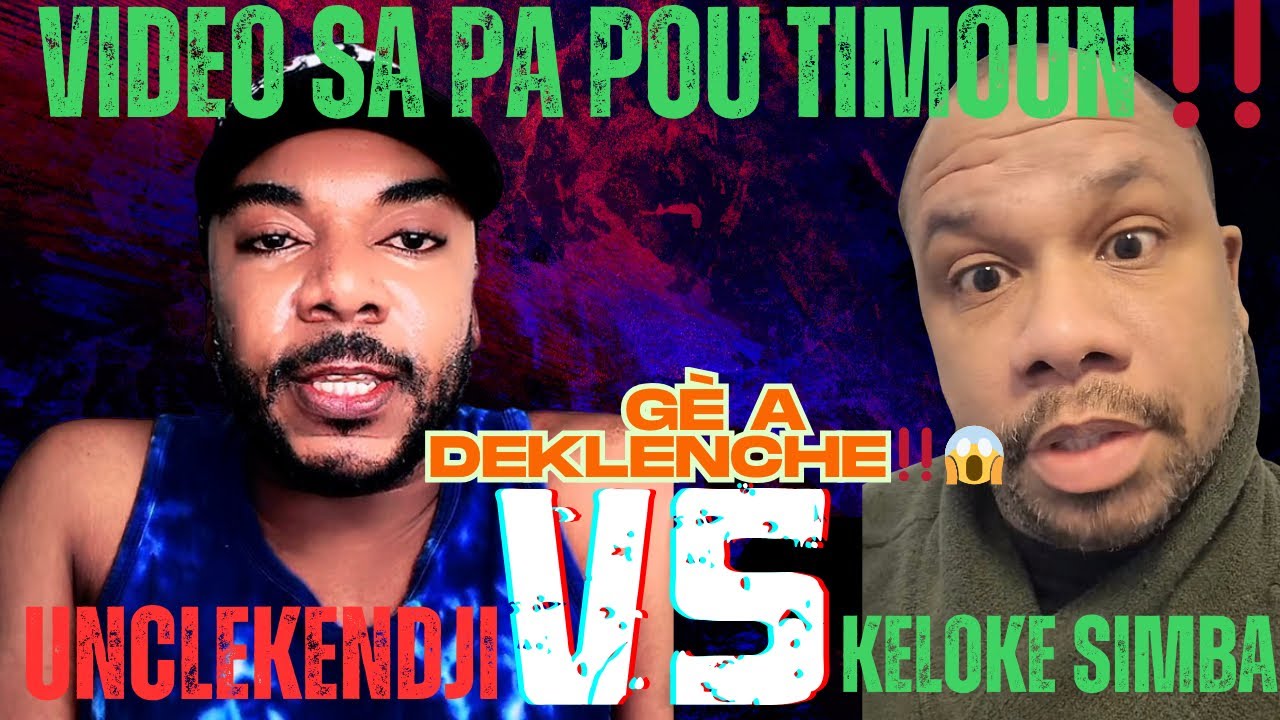 GÉ A DEKLENCHE‼️😱Unclekendji lanse S.O.S se fini pou KELOKE SIMBA😳pouki li Tedi sa?DEPÒTASYON