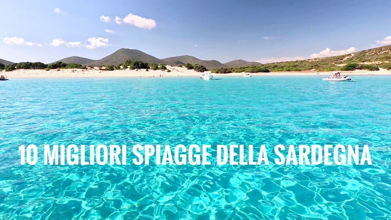 Le 10 migliori Spiagge della Sardegna del sud  - 4k -
