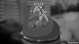 McFlowey buys a Flying Glamburger and Flies Away