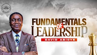 BISHOP DAVID ABIOYE || COURSE 6 || LESSON 1