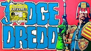 1st Judge Dredd Comic Book! BRIAN BOLLAND   Judge Dredd Invade America! I AM THE LAW! Pat Mills