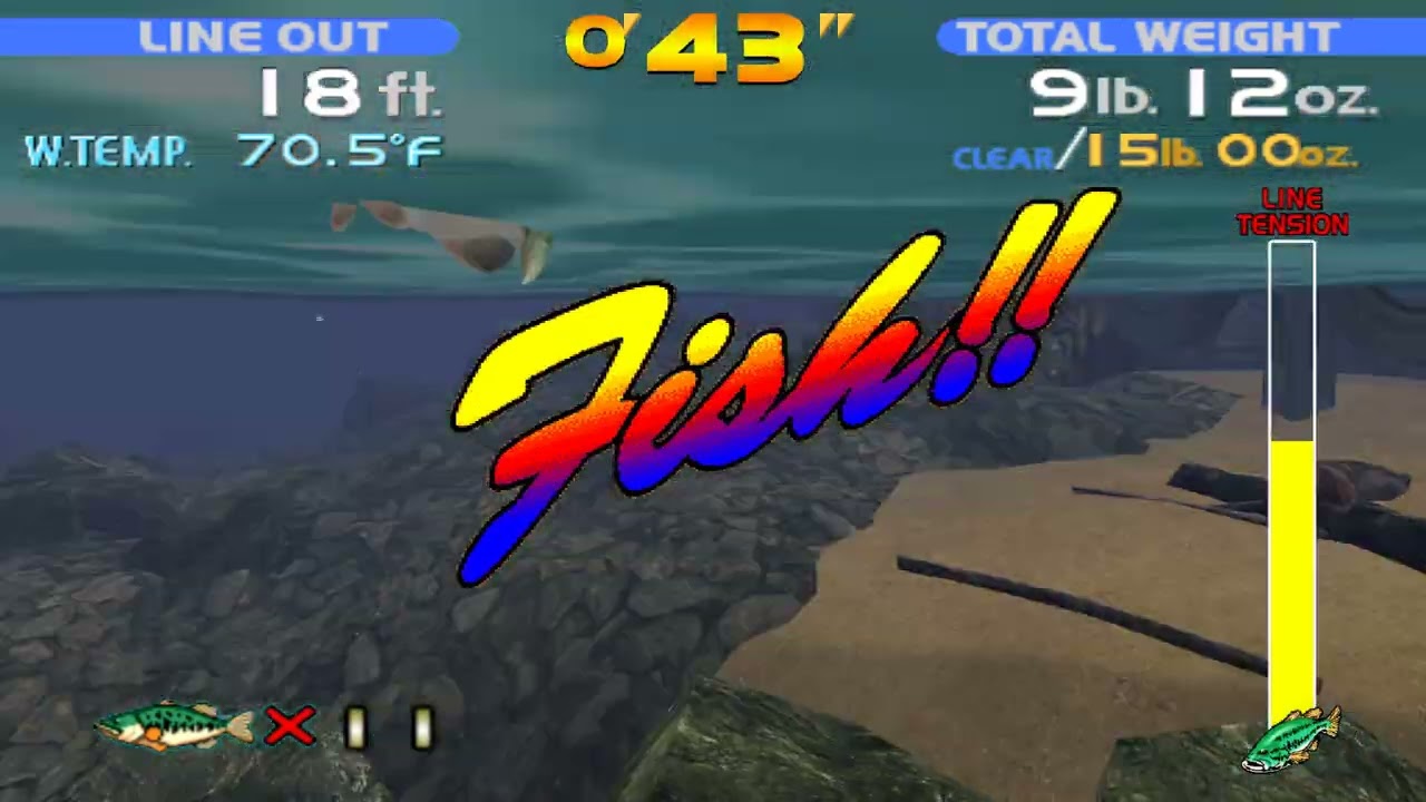 Sega Bass Fishing – Arcade Mode