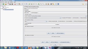 Jmeter Record and Play using Proxy