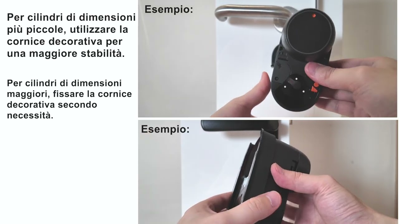 Come installare SwitchBot Lock Ultra su una serratura a cilindro europeo (chiave)