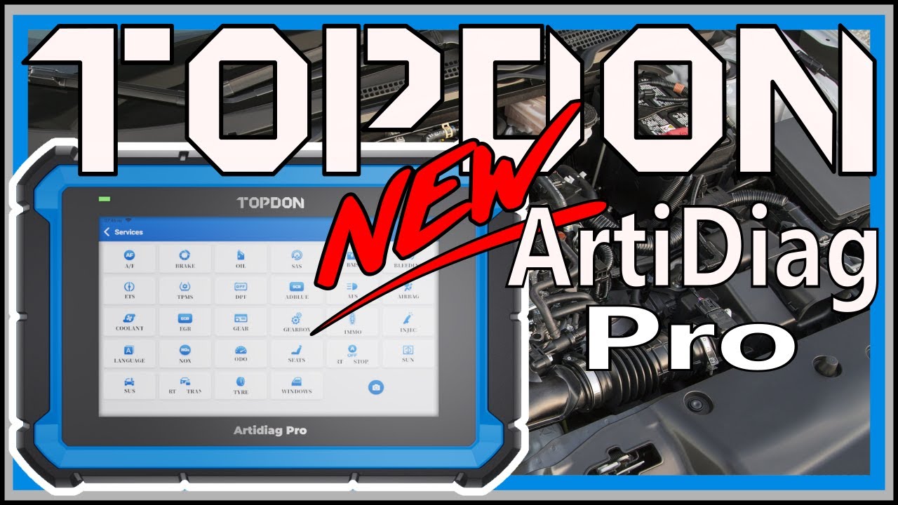 TOPDON ArtiDiag Pro Diagnostic Bidirectional Scan Tool Review & Demonstration. NEW! 4K