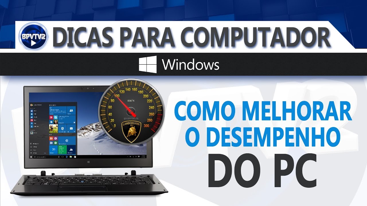 Como melhorar desempenho do Pc e Notebook 2016 - YouTube