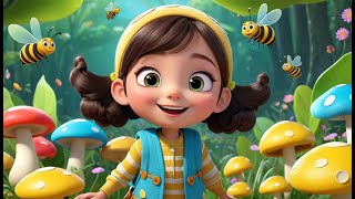 Wiggle Wiggle Caterpillar Crawl | Insect Adventure Song for Kids | Fun Movement Rhyme