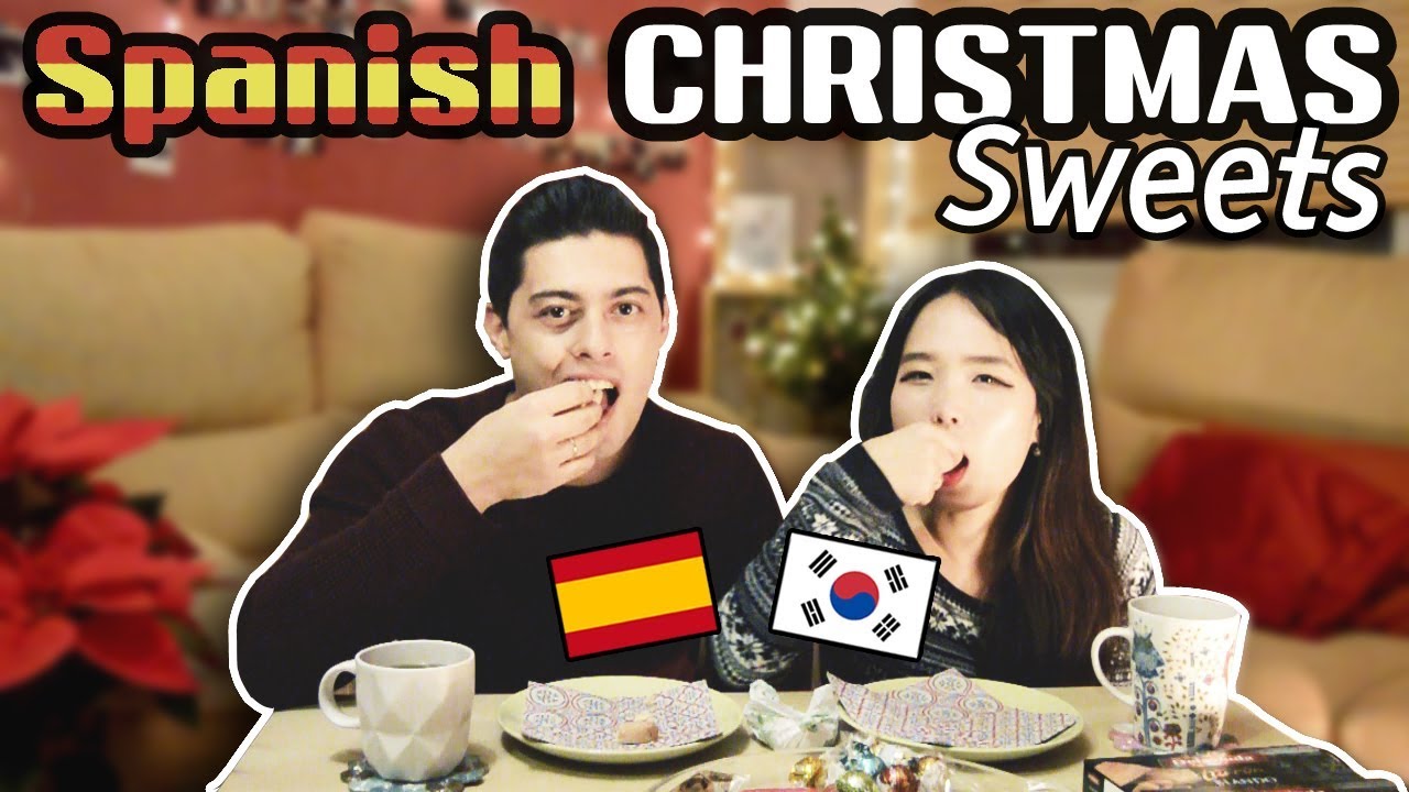 KOREAN GIRL TRIES SPANISH CHRISTMAS SWEETS FOR THE FIRST TIME
