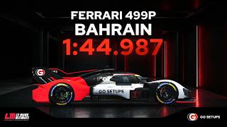 Ferrari 499P - Bahrain | V1.4.1 | Le Mans Ultimate Hotlap screenshot 5