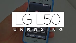 [Unboxing] LG L50 (en español)