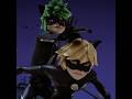 Cat Noir VS Claw Noir Miraculous Ladybug Edit Miraculous Shorts Trending Mlb