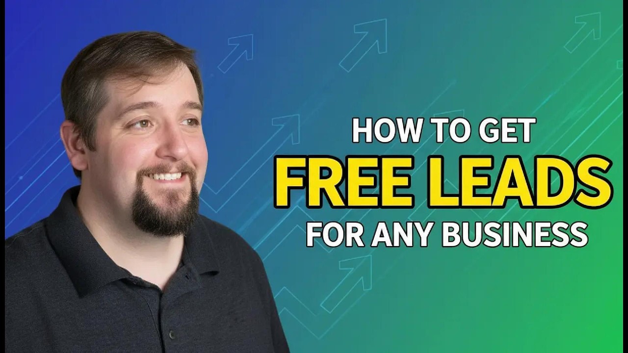 How to get FREE leads for ANY Business with a FREE Income Stream | I ...