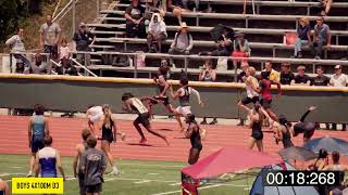 [2026 TF] CIF SS FINALS BOYS D3 4X100M