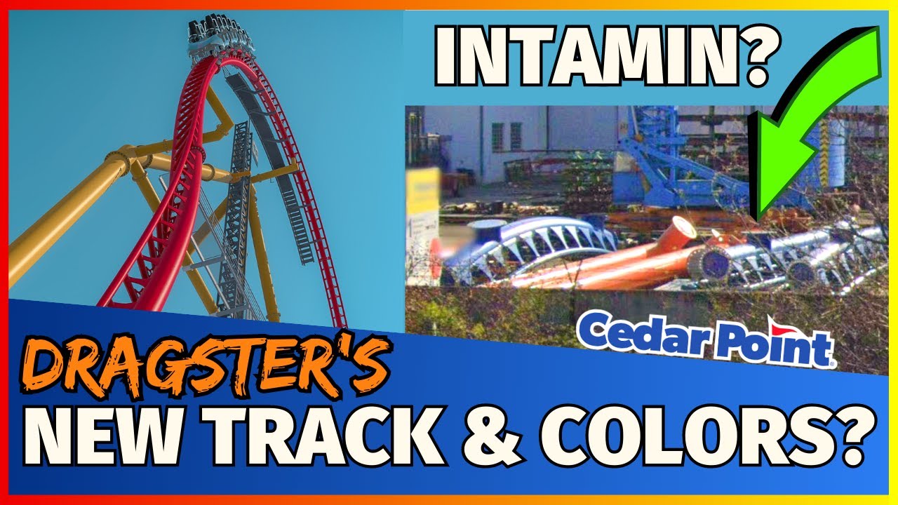 🚨 DRAGSTER'S NEW Track Spotted For Cedar Point's 2024 Project