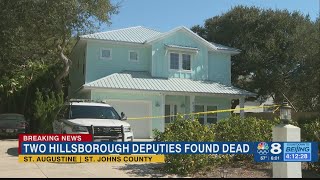 Two Hillsborough County deputies found shot dead in St. Augustine