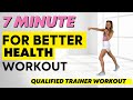 7 Minute Workout for Weight Loss |  7 Low Impact Weight Loss Exercises | All Standing Moves