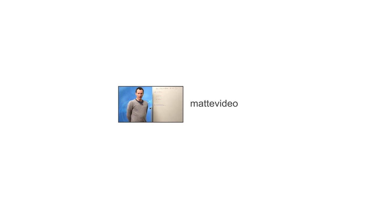 Mattevideo Pictogram