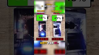 SAMSUNG GALAXY S25 ULTRA VS IPHONE 16 PRO MAX 🔋⚡ | ULTIMATE BATTERY DRAIN TEST