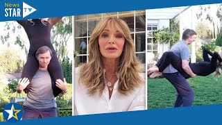 Charlie's Angels star Jaclyn Smith, 77, shares hot and sweaty workout