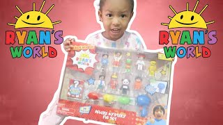 Ryan's World Deluxe Mystery Figure Set Unboxing