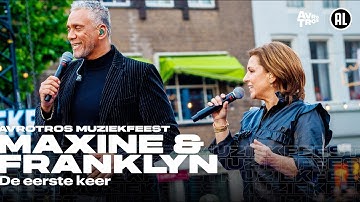 Maxine & Franklin Brown - De eerste keer (LIVE) • Muziekfeest op het Plein 2024 // Sterren NL