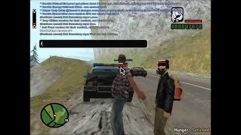 NG-RP GTA SAMP CUFFED AND THEN SERVER CRASH