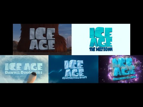 Evolution of Ice Age films Opening Titles (2002-2016)