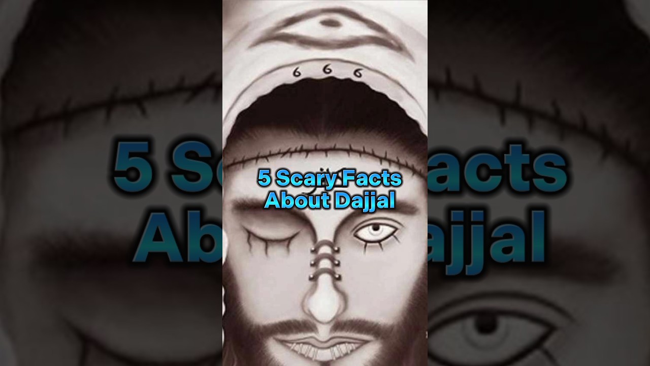 5 Scary Facts About Dajjal  #dajjal #factsaboutdajjal #islamicstatus #islamicvideo #shorts 