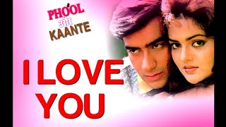 Phool Aur Kaante | I Love You | Alka Yagnik, Udit Naraya